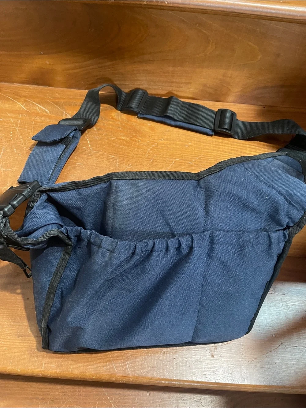 Diaper Dude Navy Crossbody Bag